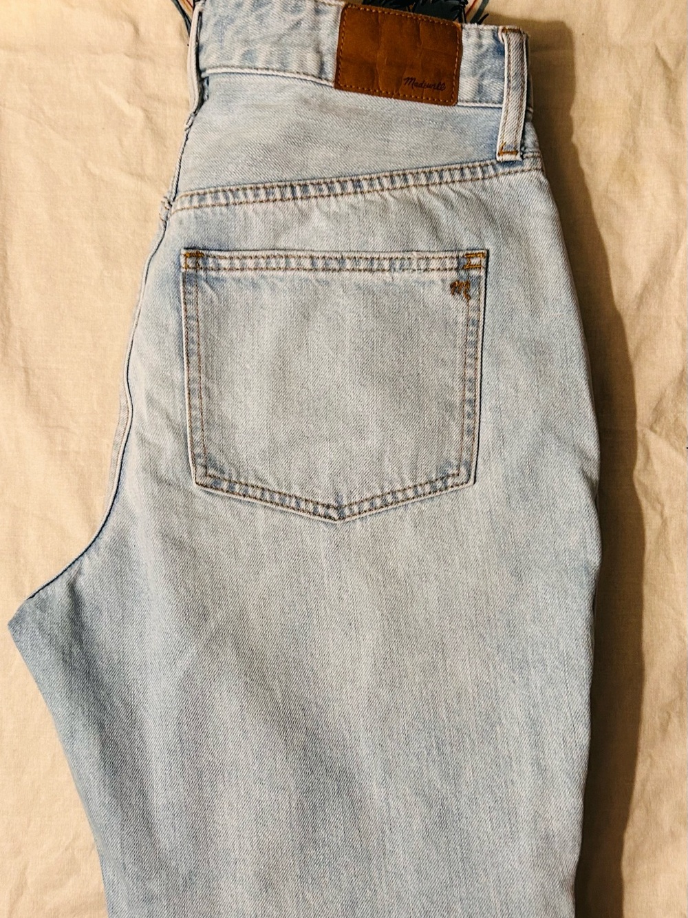 Madewell  The Curvy Perfect Vintage Jeans.Light Wash Relaxed Women's Jeans. Sz29